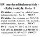HV myeloradikuloneuritidy - chyby a omyly