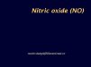 Nitric oxide (NO)