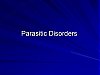 Parasitic disorders