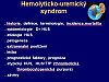 Hemolyticko - uremický syndrom