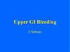 Upper GI bleeding