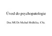 Úvod do psychopatologie